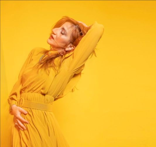 Η Μαρία Παπαγεωργίου στον Κήπο του Μεγάρου