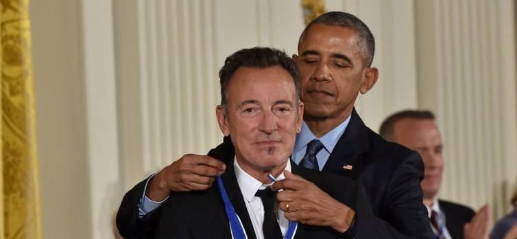 Springsteen και Obama σε podcasts στο Spotify