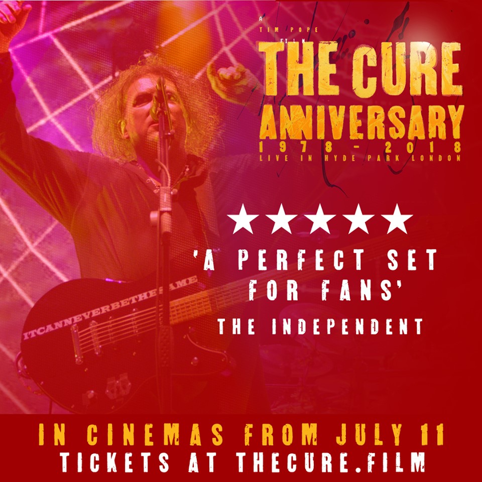 Δείτε τη συναυλία των Cure στο σινεμά