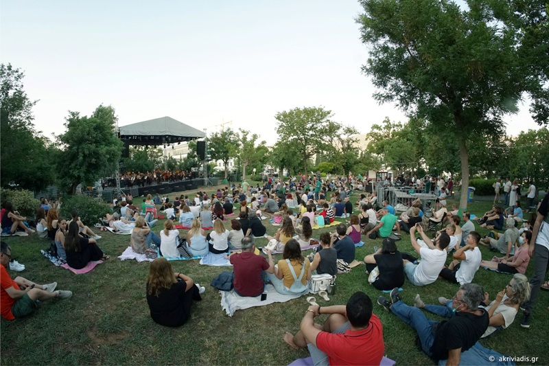 Η γιορτή της μουσικής στον Κήπο του Μεγάρου