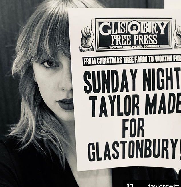 Η Taylor Swift headliner στο Glastonbury
