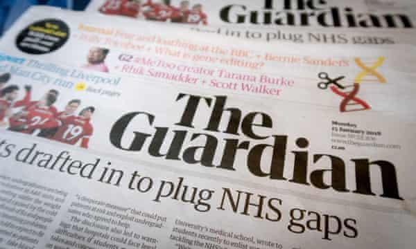 «Αναδιάρθρωση» με απολύσεις στον Guardian, λόγω κορωνοϊού