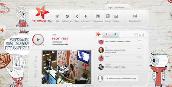 Αποκλειστικά με το δικό του live streaming ο «Ρυθμός 94.9» 