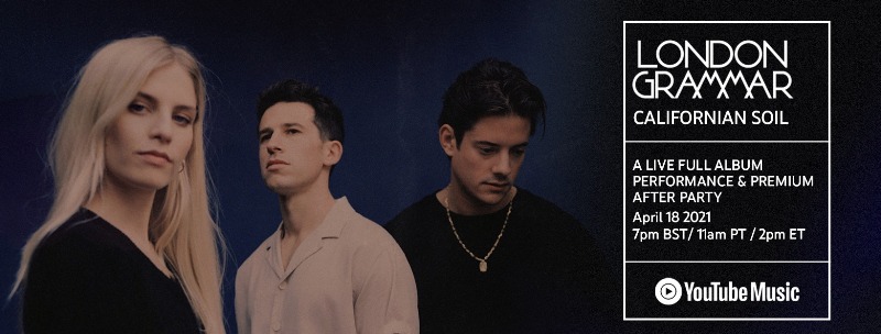 Διαδικτυακή γιορτή για τους London Grammar 