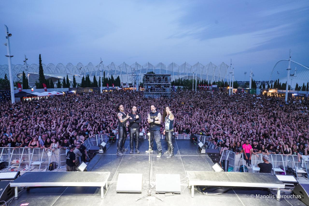Φωτορεπορτάζ από τους Rotting Christ στο AthensRock Festival