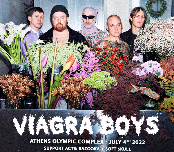 Οι Viagra Boys στην Αθήνα