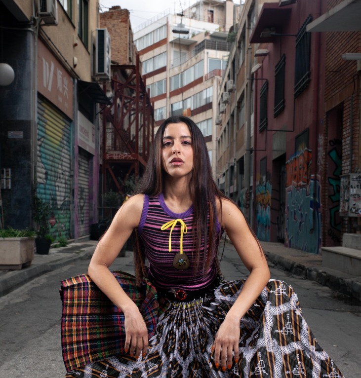 Η Μαρίνα Σάττι στην Τεχνόπολη