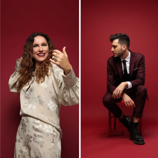 Η Κορίνα Λεγάκη και ο Δημήτρης Κόψης στο club του Σταυρού του Νότου