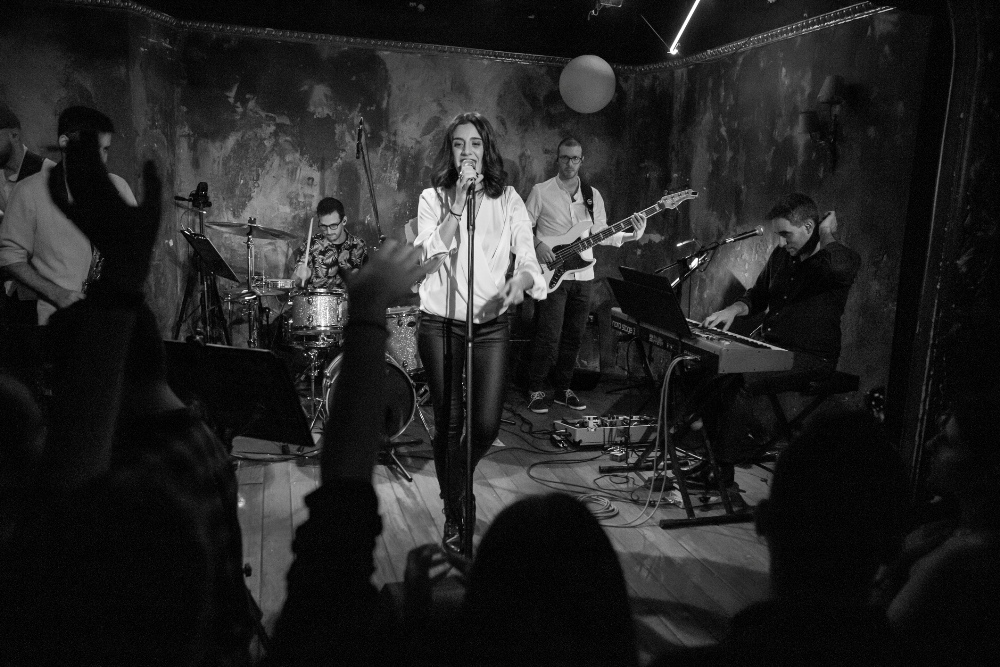 Η Βασιλική Μιχαλοπούλου στη σκηνή του FAUST