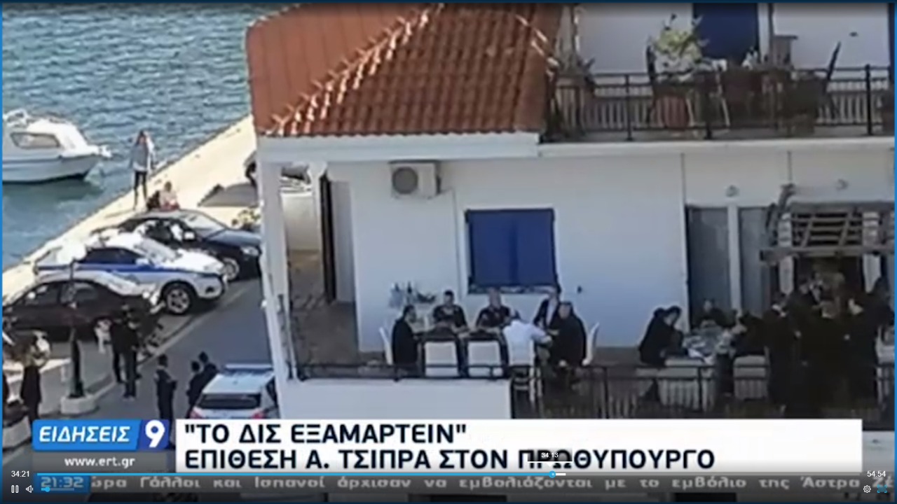 Ποιος, ποια, τοιχοκόλλησε στην ΕΡΤ την οδηγία για το κορωνο-γλέντι στην Ικαρία;