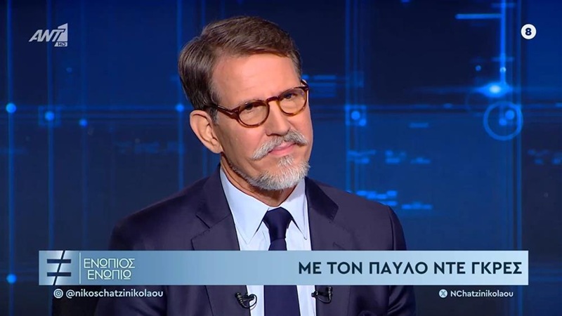 Πρωτιά για το «Ενώπιος Ενωπίω» με τη συνέντευξη Ντε Γκρες, χαμηλά η πρεμιέρα του «Βίλατζ Λιμπερταδόρες»