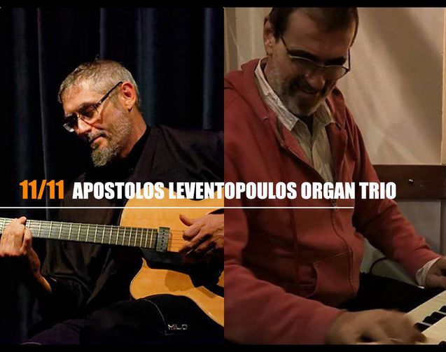 Απόστολος Λεβεντόπουλος Organ Trio στην Afrikana