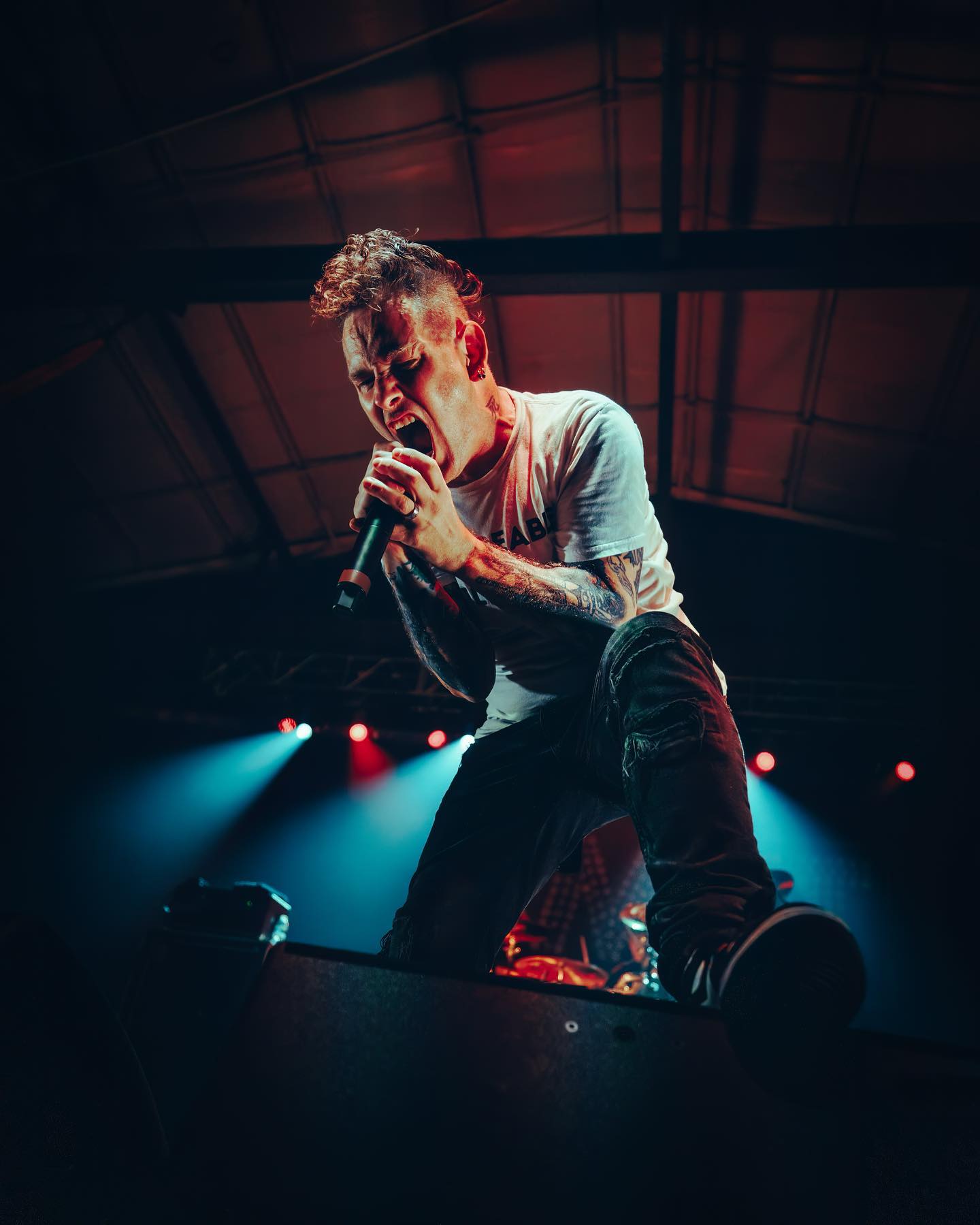 Ο Corey Taylor στον Λυκαβηττό