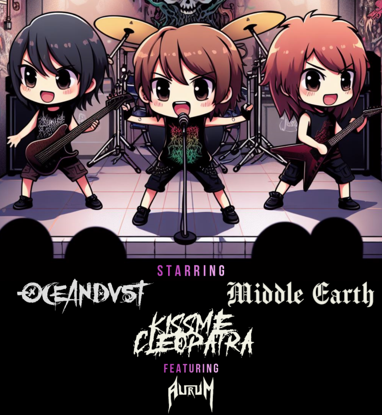 Οι Middle Earth, οι OCEANDVST, οι Kiss Me Cleopatra και οι Aurum στο An 