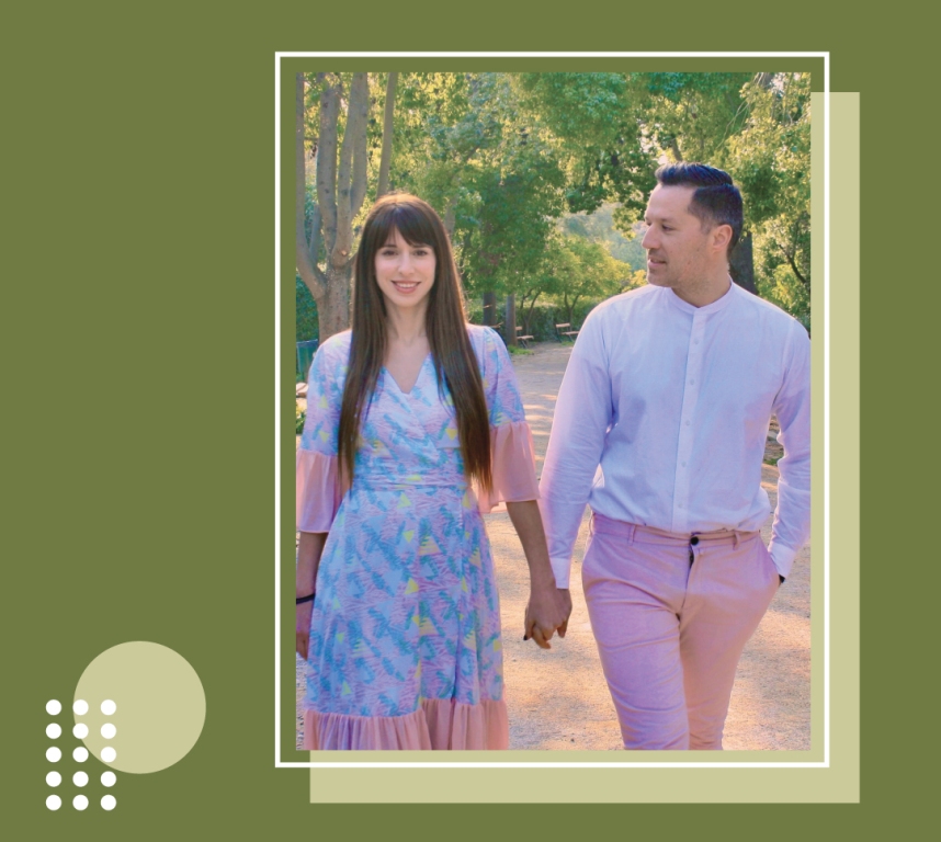 Η Μιρέλα Πάχου και ο Αδάμ Τσαρούχης στο Half Note 