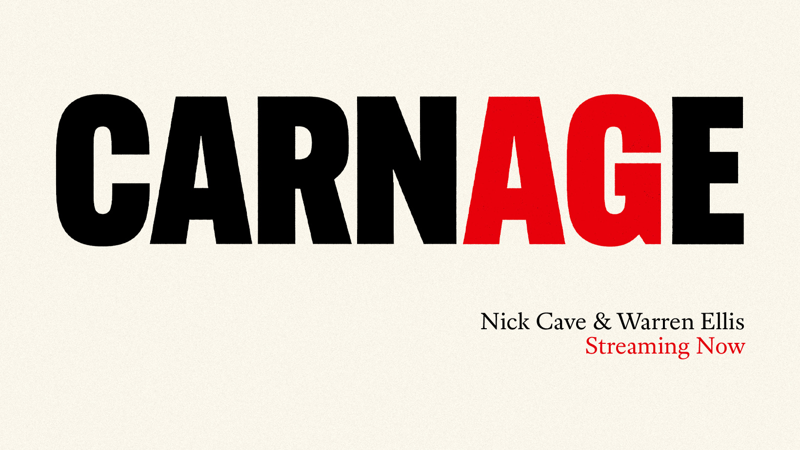 Πρώτη ακρόαση: «CARNAGE» του Nick Cave