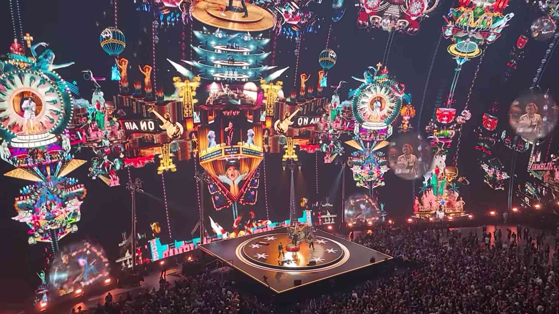 Οι U2 στα εγκαίνια του Sphere στο Λας Βέγκας