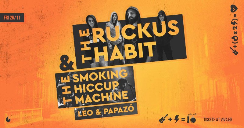 The Ruckus Habit, The Smoking Hiccup Machine, Leo and Papazó στο Six D.o.g.s