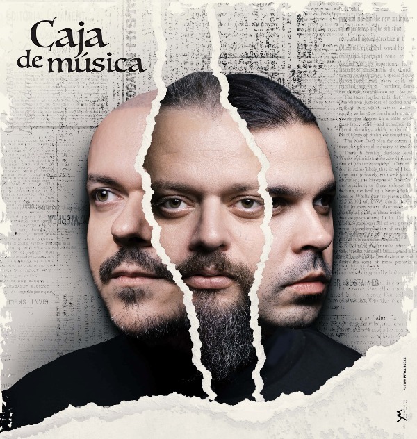 Ο Γιώργος Νικηφόρου Ζερβάκης , ο Αργύρης Λούλατζης και ο Παντελής Κυραμαργιός στο Caja de Musica