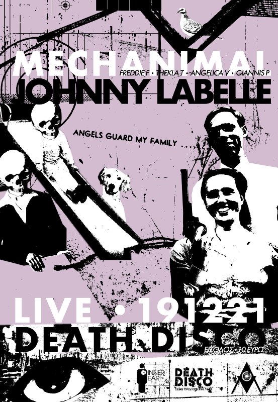 Οι Mechanimal και ο Johnny Labelle στη Death Disco