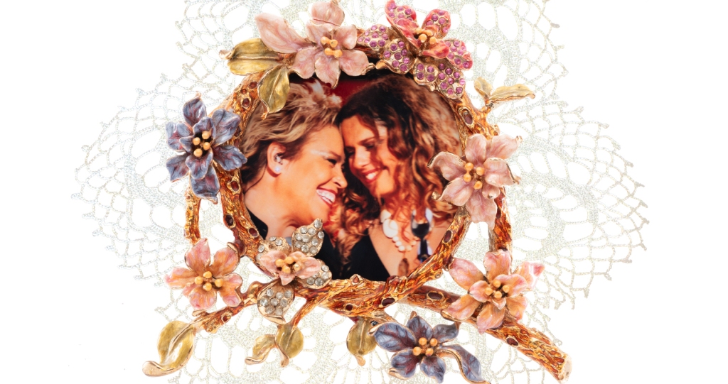 Η Δήμητρα Γαλάνη και η Ελένη Τσαλιγοπούλου στο VOX