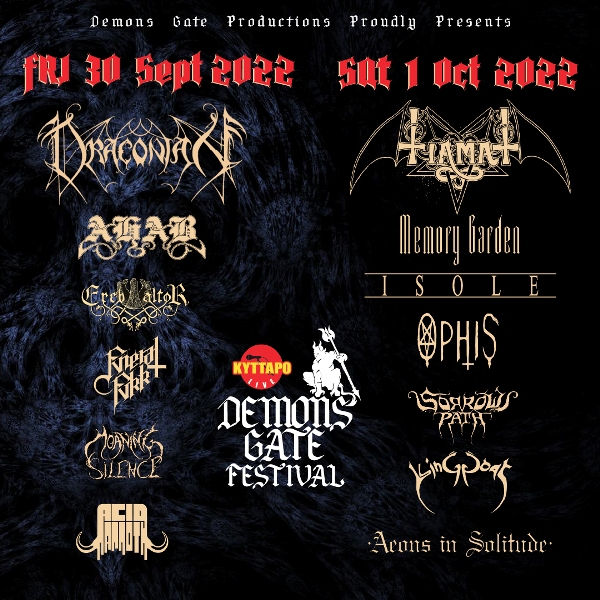 Το Demons Gate Festival επιστρέφει στο Κύτταρο
