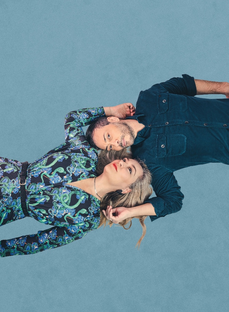 Η Ρίτα Αντωνοπούλου και ο  Σταύρος Σιόλας στο Κηποθέατρο Παπάγου