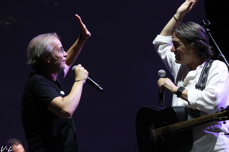 Ο Γιάννης Κότσιρας και ο Μίλτος Πασχαλίδης στο Θέατρο Βράχων Βύρωνα