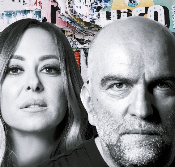 Ο Μπάμπης Στόκας και η Μελίνα Ασλανίδου στο Kremlino Stage