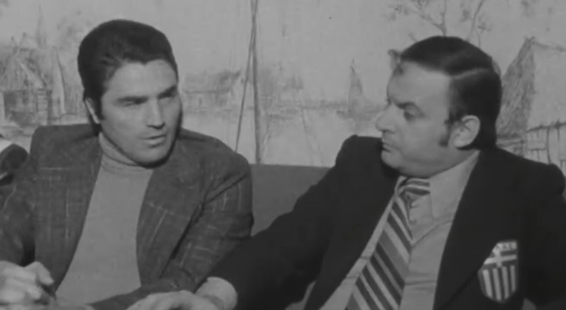 Το Αρχείο της ΕΡΤ παρουσιάζει μια συνέντευξη του Αλκέτα Παναγούλια στον Σταύρο Τσώχο