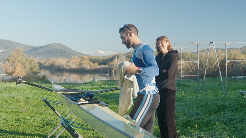 Η Εθνική Ομάδα Κωπηλασίας στο «Η ζωή σου όλη» και τη Χριστίνα Βίδου