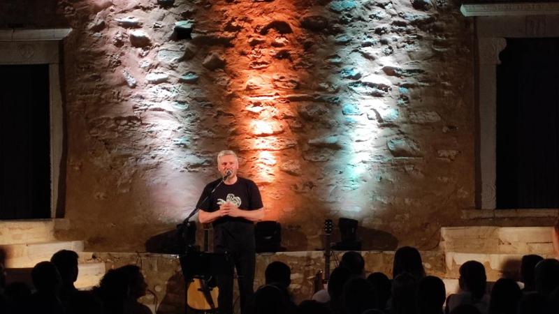 Πήγαμε, Είδαμε: Τον Αλκίνοο Ιωαννίδη στον Πύργο Μπαζαίου στη Νάξο