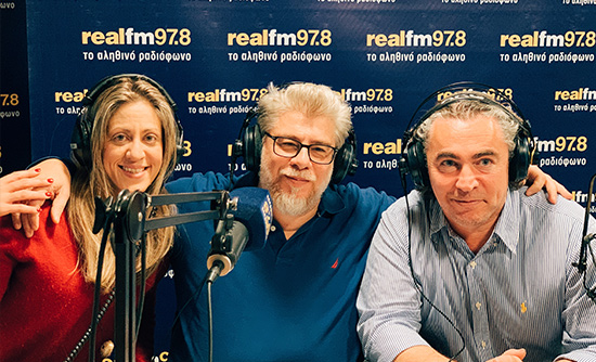 Μεγάλη άνοδος για τον Real 97.8, πρώτος με διαφορά ο ΣΚΑΪ 100.3