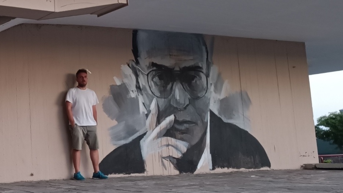 Ο κινηματογράφος Studio «διασώζει» το γκράφιτι του Αγγελόπουλου που έσβησαν στο ΑΠΘ