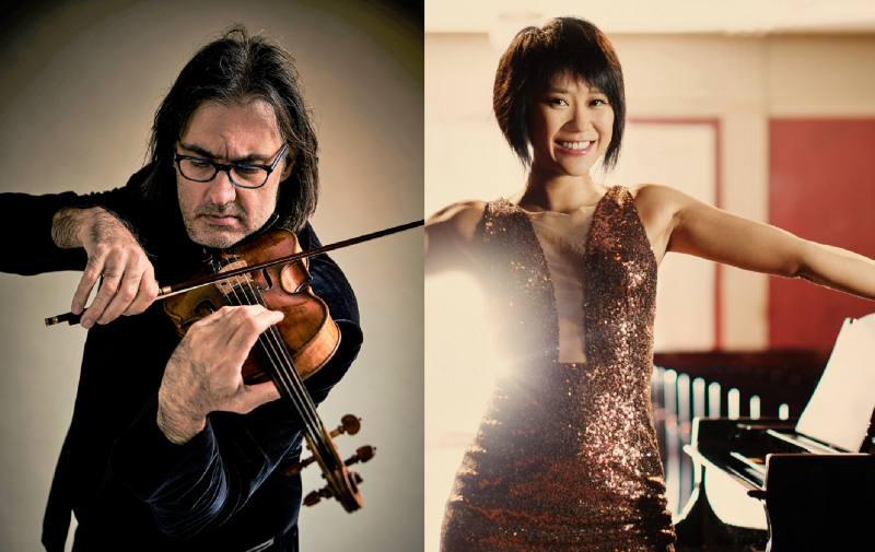 Η Yuja Wang και ο Λεωνίδας Καβάκος στο Μέγαρο Μουσικής 