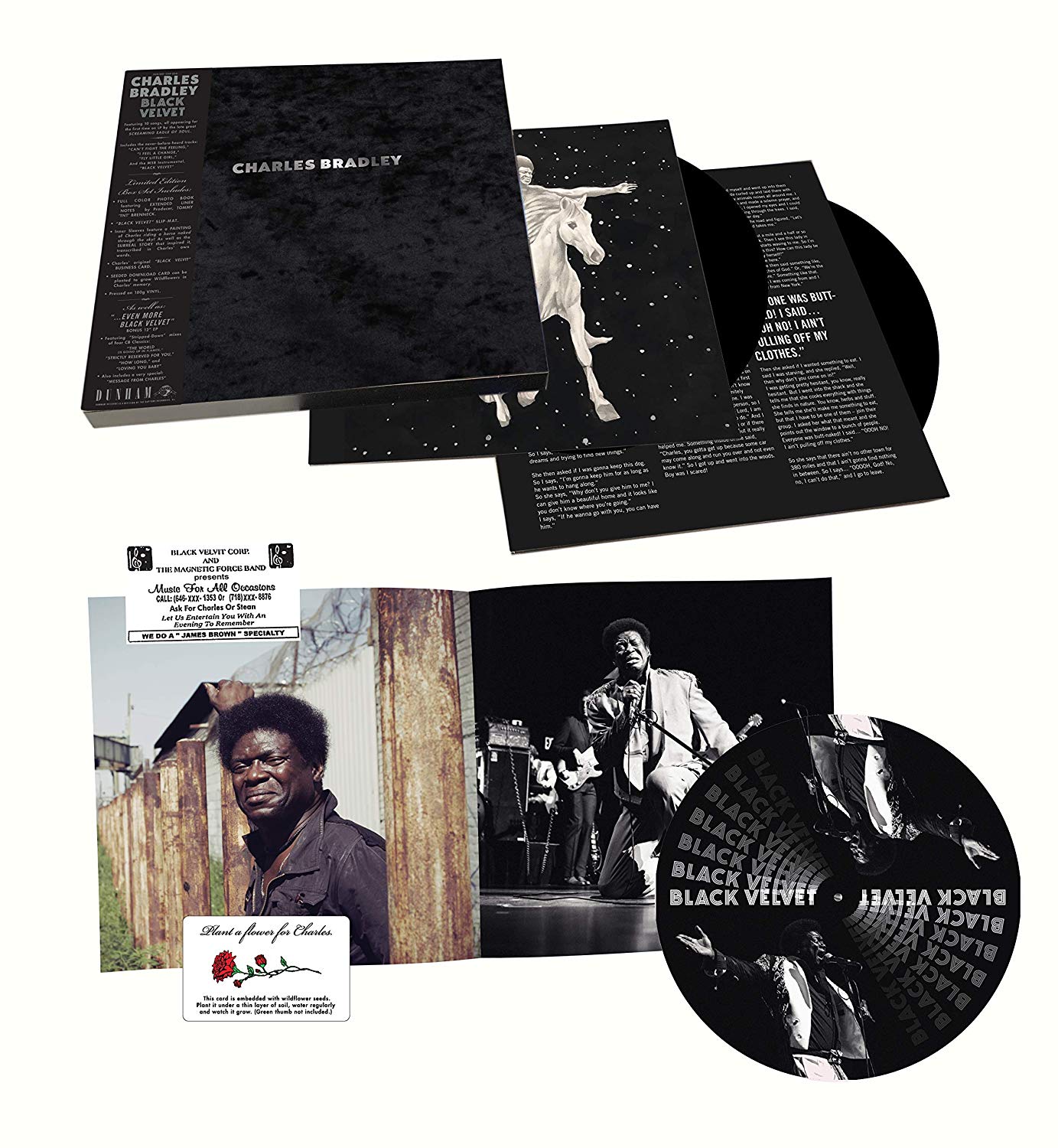 Κερδίστε το «Deluxe Box Set Edition» του «Black Velvet» του Charles Bradley - Ο νικητής
