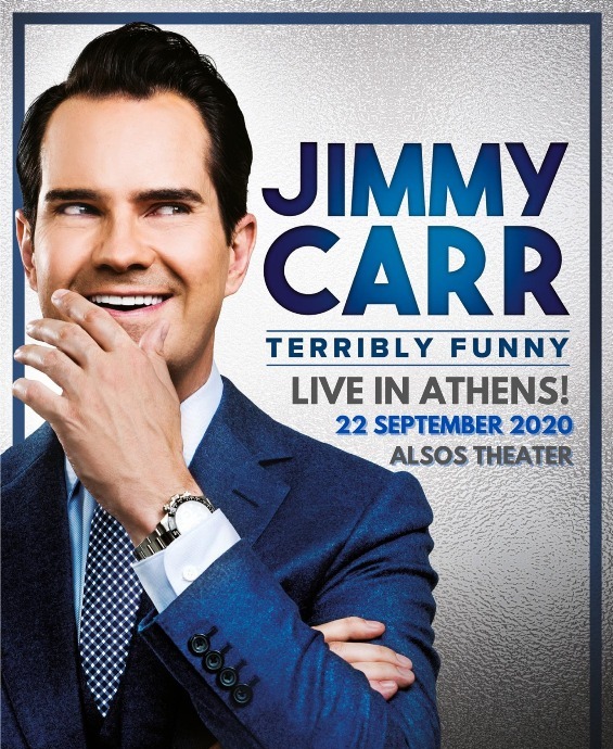 Ο Jimmy Carr ζωντανά στην Αθήνα