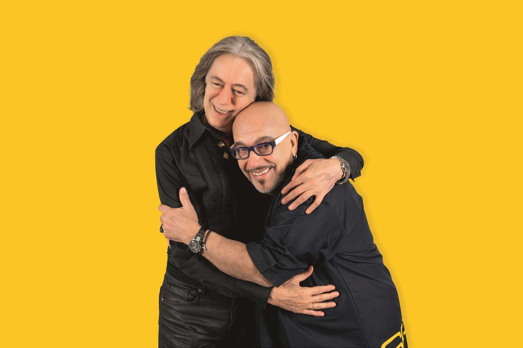 Ο Κώστας Τουρνάς και ο Γιάννης Ζουγανέλης στο Θέατρο Άλσος