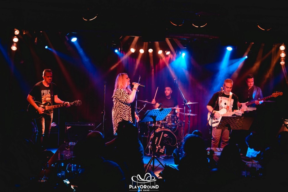 Οι Playground the Band στο Γυάλινο Up Stage