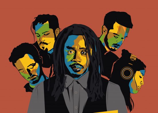 O Mc Yinka και η μπάντα του στην Ταράτσα του Gazarte