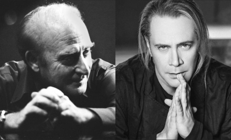 Ο Γιώργος Χατζηνάσιος και ο Στέφανος Κορκολής στο Ηρώδειο