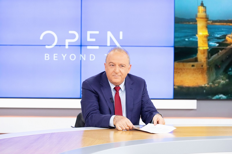 Στο Open ο Δημήτρης Καμπουράκης