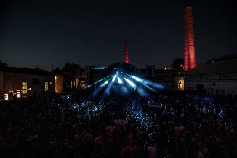 Ο MC Buzz στην Τεχνόπολη