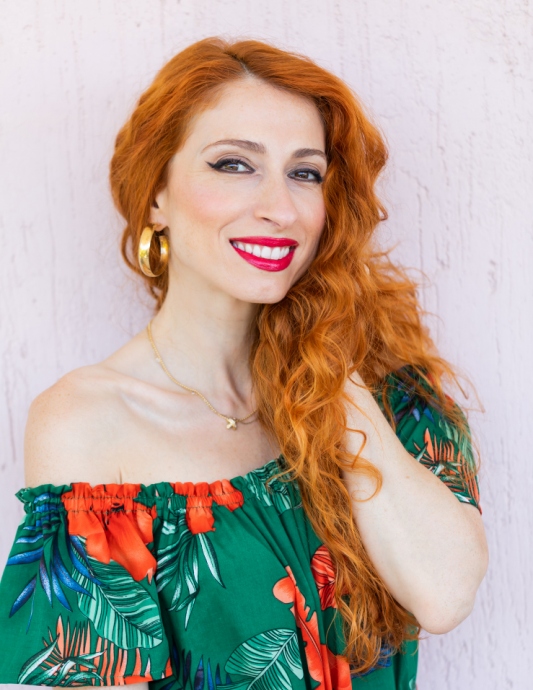  Η Λίνα Ροδοπούλου στη Galerie Δημιουργών