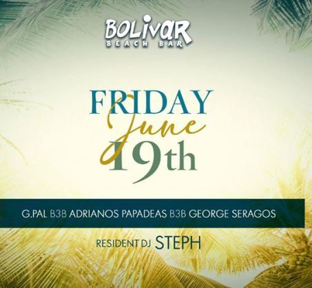 b3b set στο Bolivar Beach Bar