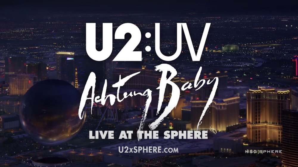 Οι U2 ανακοινώνουν το Achtung Baby Las Vegas Residency 