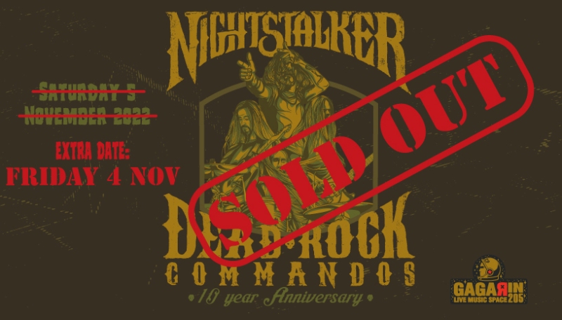 Δύο βραδιές τελικά για τους Nightstalker στο Gagarin 205