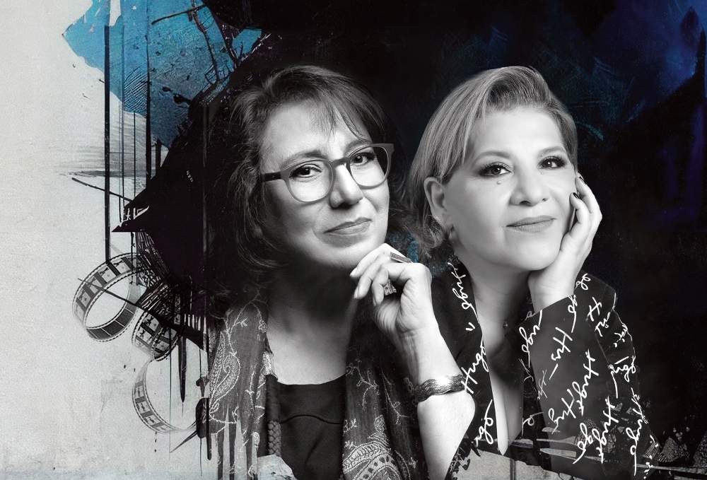 Η Μαρία Φαραντούρη και η Γιώτα Νέγκα στο Παλλάς