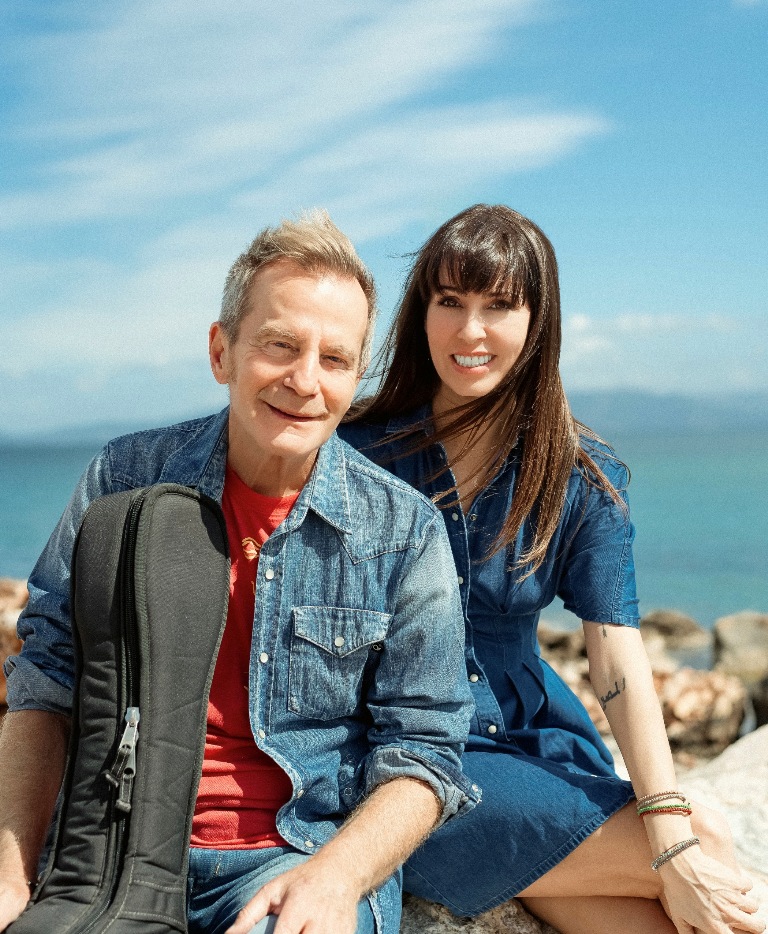 Ο Βαγγέλης Γερμανός και η Σαλίνα Γαβαλά στη Σφίγγα