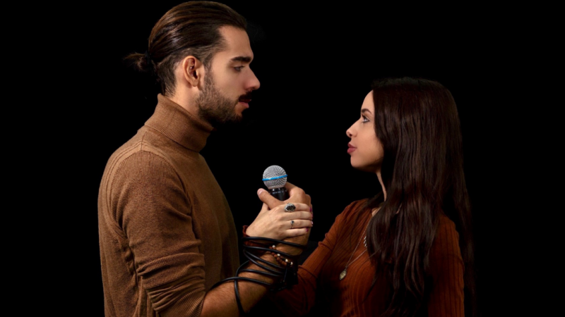 Ο Γιώργος Χουβαρδάς και η Κωνσταντίνα Κορδούλη στο Faust